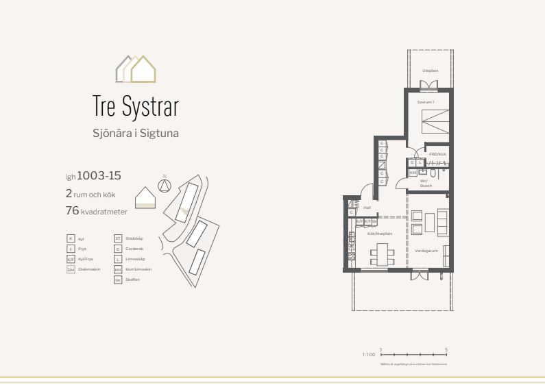 Apartment in Märsta