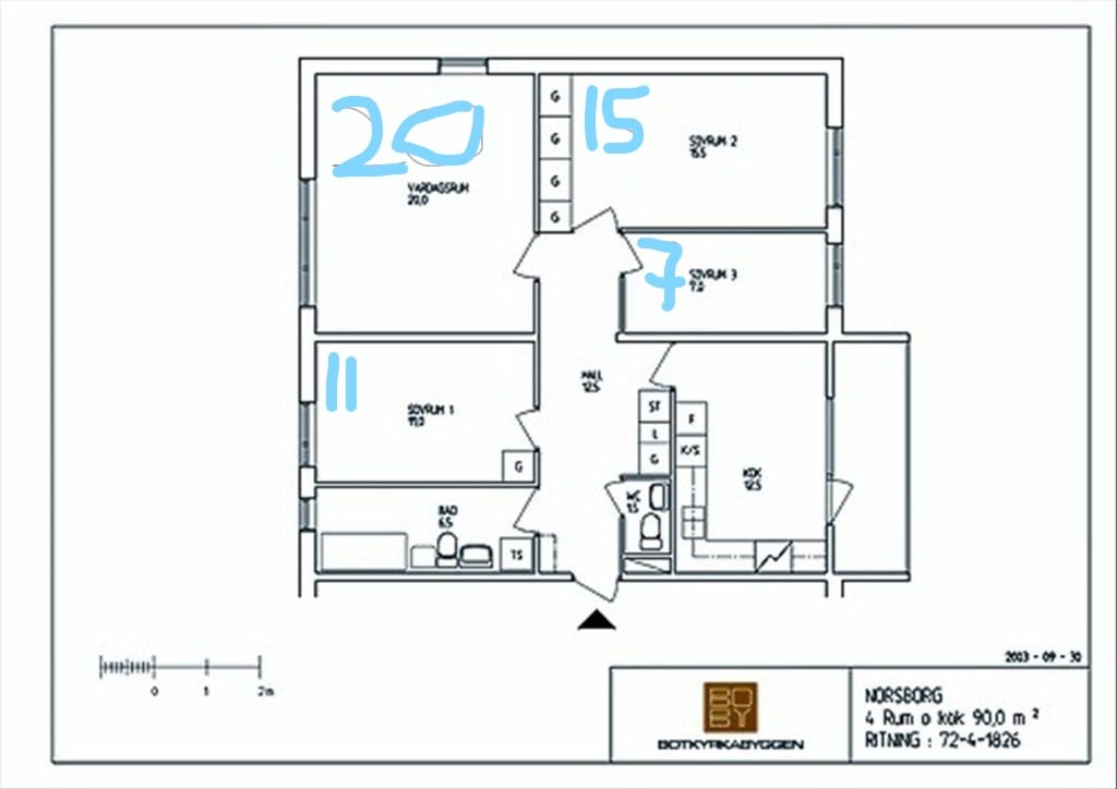 1-room room in Norsborg, Tors väg - image 1