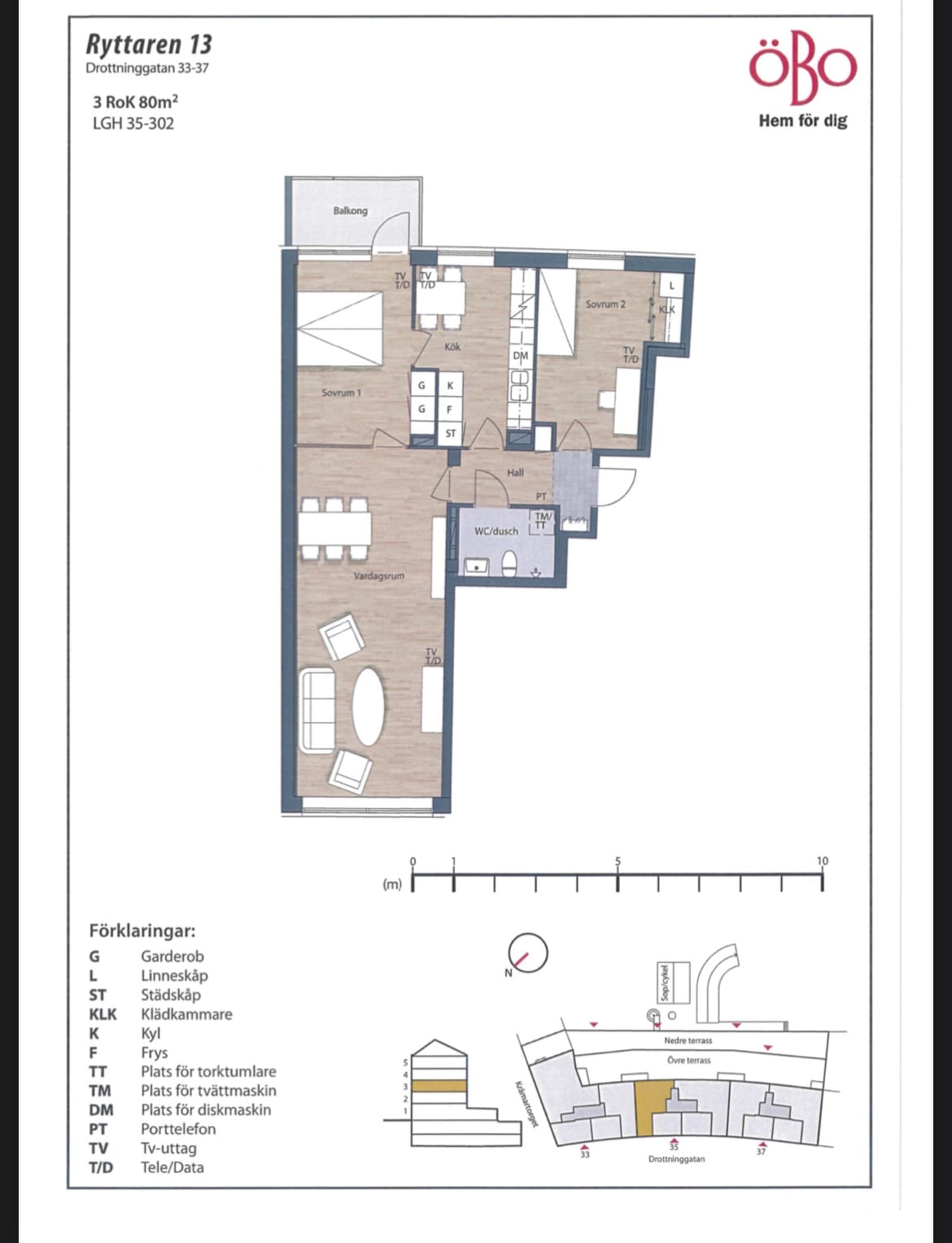 3-room apartment in Örebro, Drottninggatan - image 1