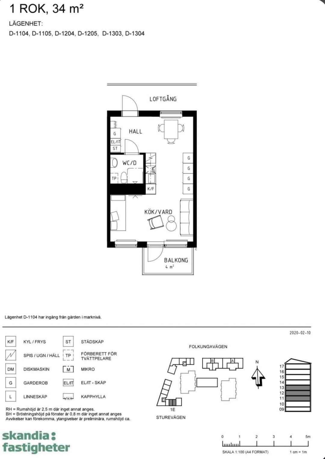1-room apartment in Järfälla, Sturevägen - image 4 1-room apartment in Järfälla, Sturevägen - image 4